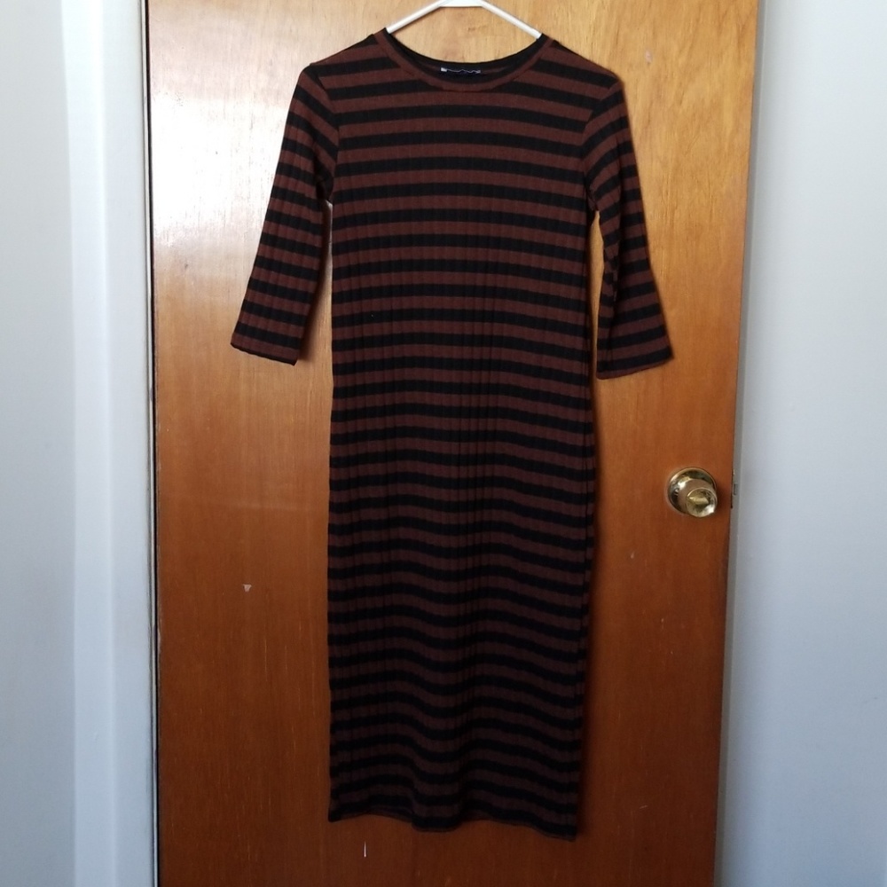Zara Knitted Bodycon Pull-over Dress NWOT